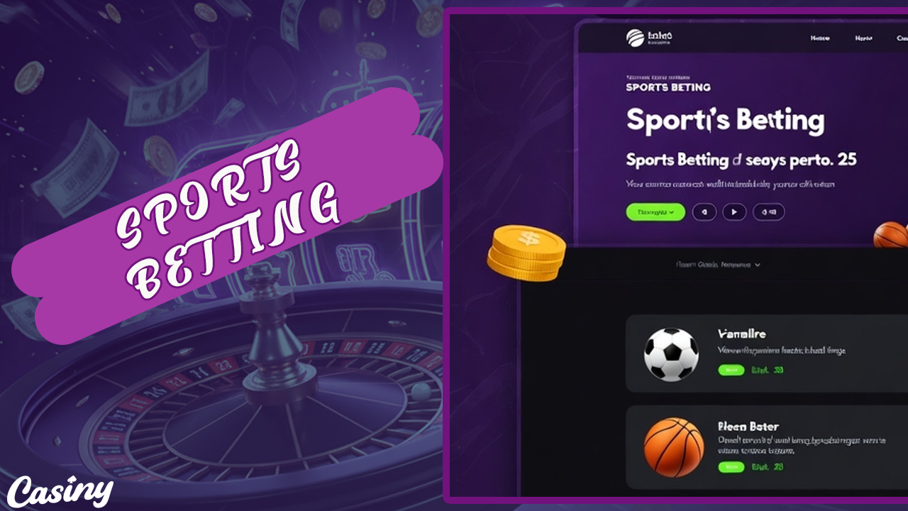 Casiny is not only a casino, but also sports betting.